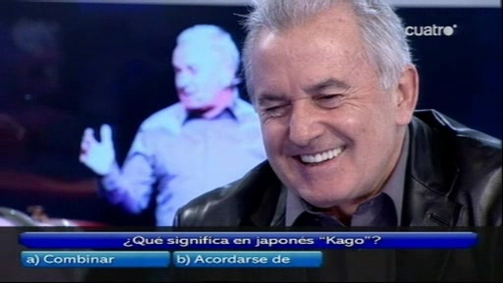 Victor Manuel aprende japonés en el Hormiguero