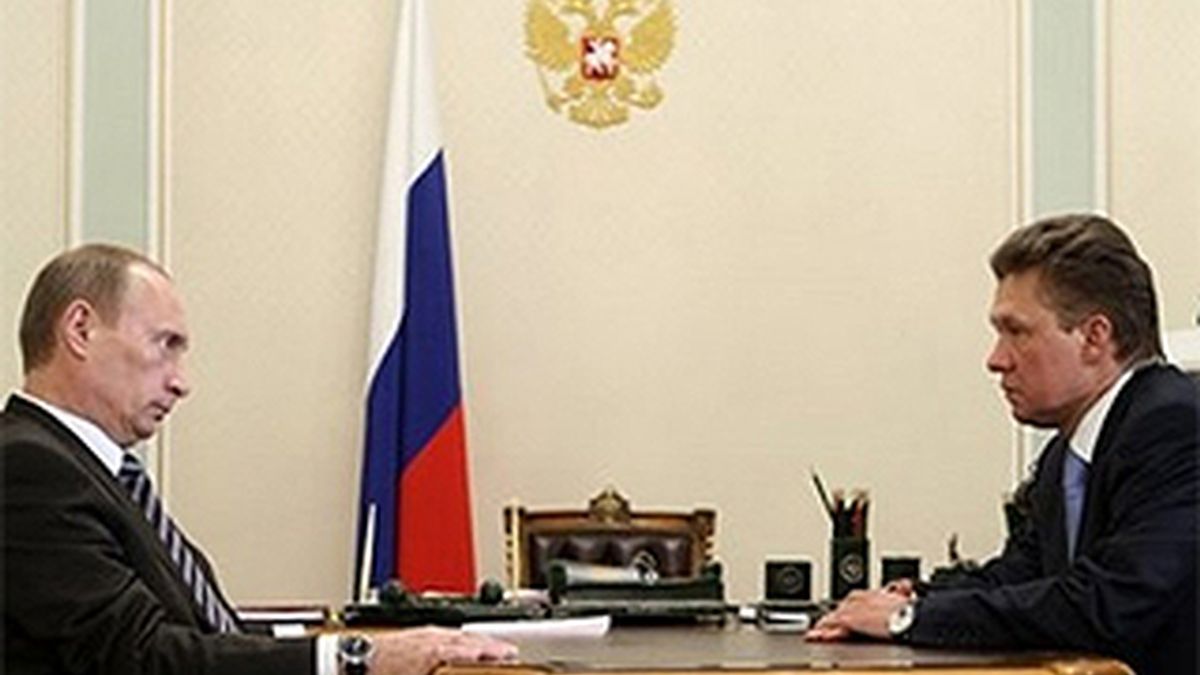 Putin se ha reunido con Miller para ordenarle reducir el bombeo de gas a Europa. Foto: AP. Putin se ha reunido con Miller para ordenarle reducir el bombeo de gas a Europa. Foto: AP.