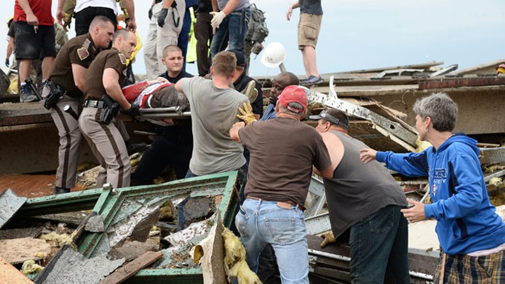 Oklahoma, arrasada por varios tornados