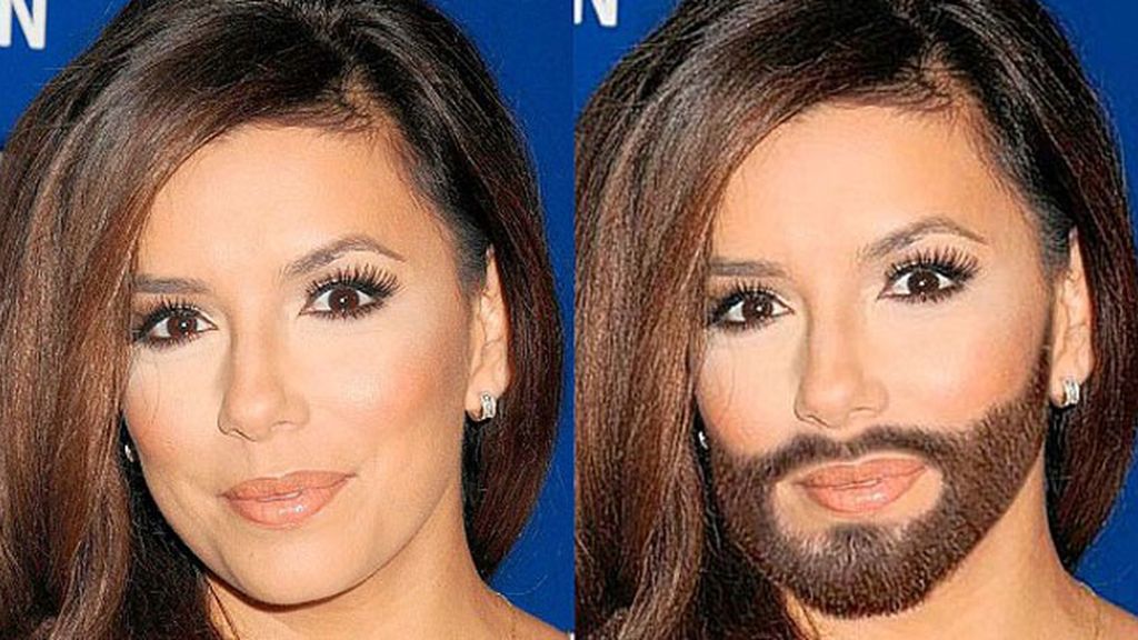 Famosas a lo Conchita Wurst