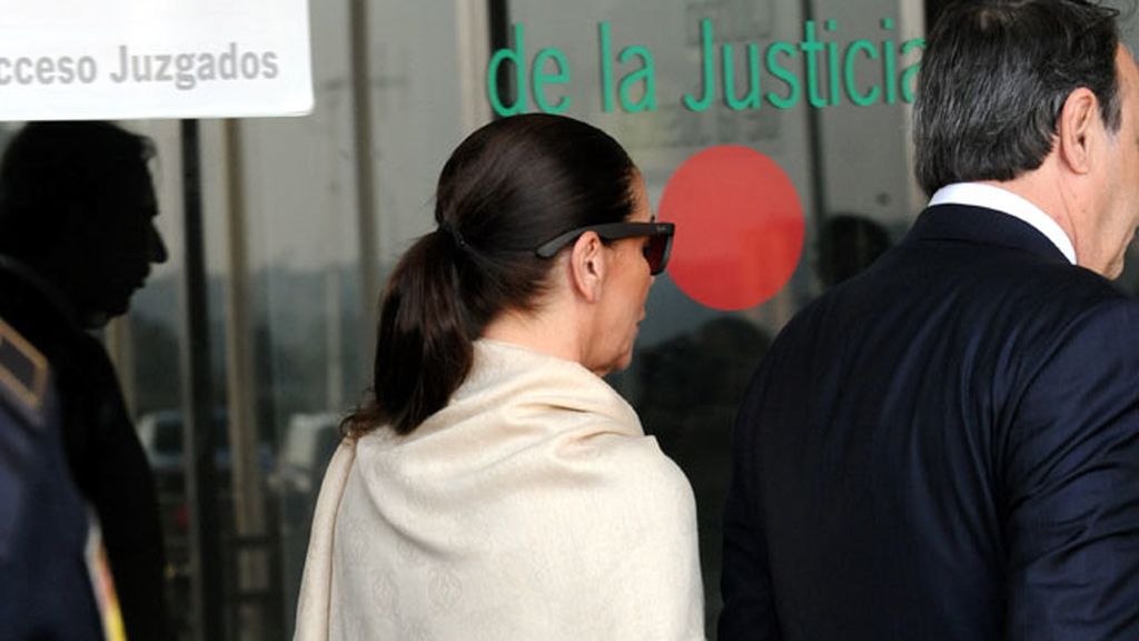 La tonadillera, la primera en llegar a la Ciudad de la Justicia