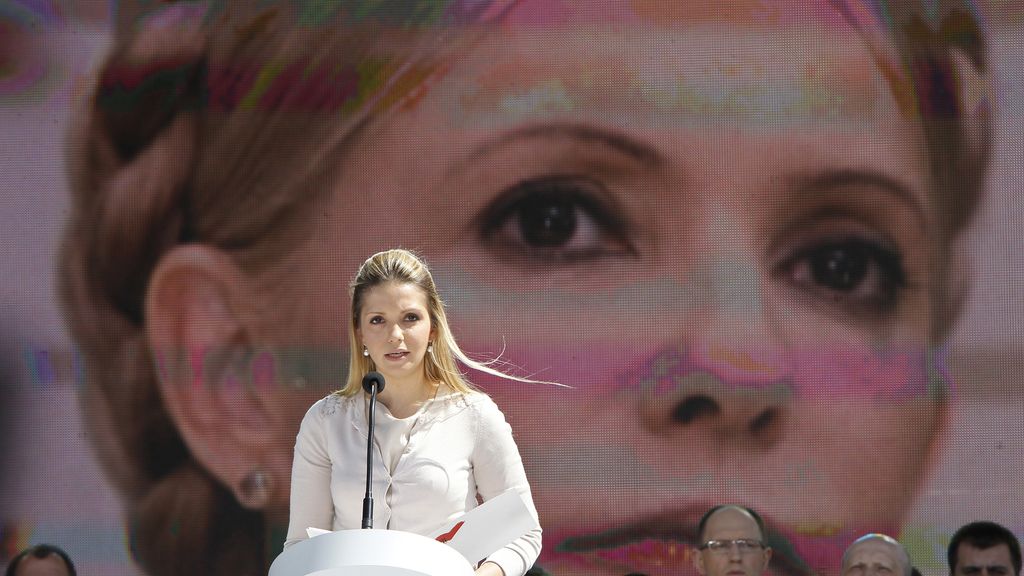 Mitín para liberar a Yulia Tymoshenko en Kiev