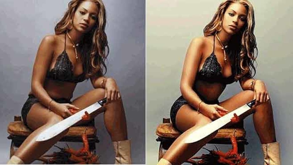 Beyoncé, antes y después de los retoques fotográficos
