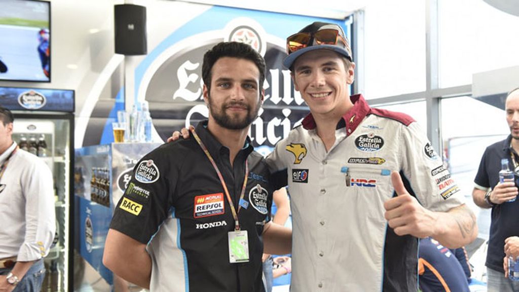 Jesús Castro no se quiso perder el Gran Premio de España de Jerez