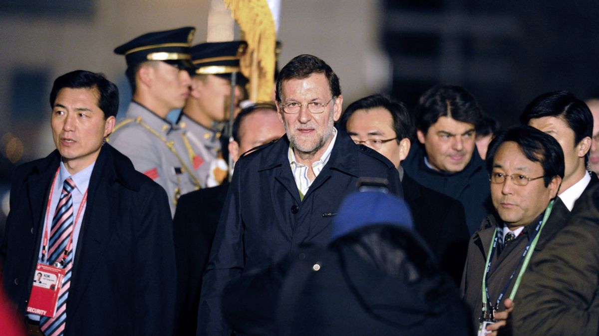 Mariano Rajoy en Seúl