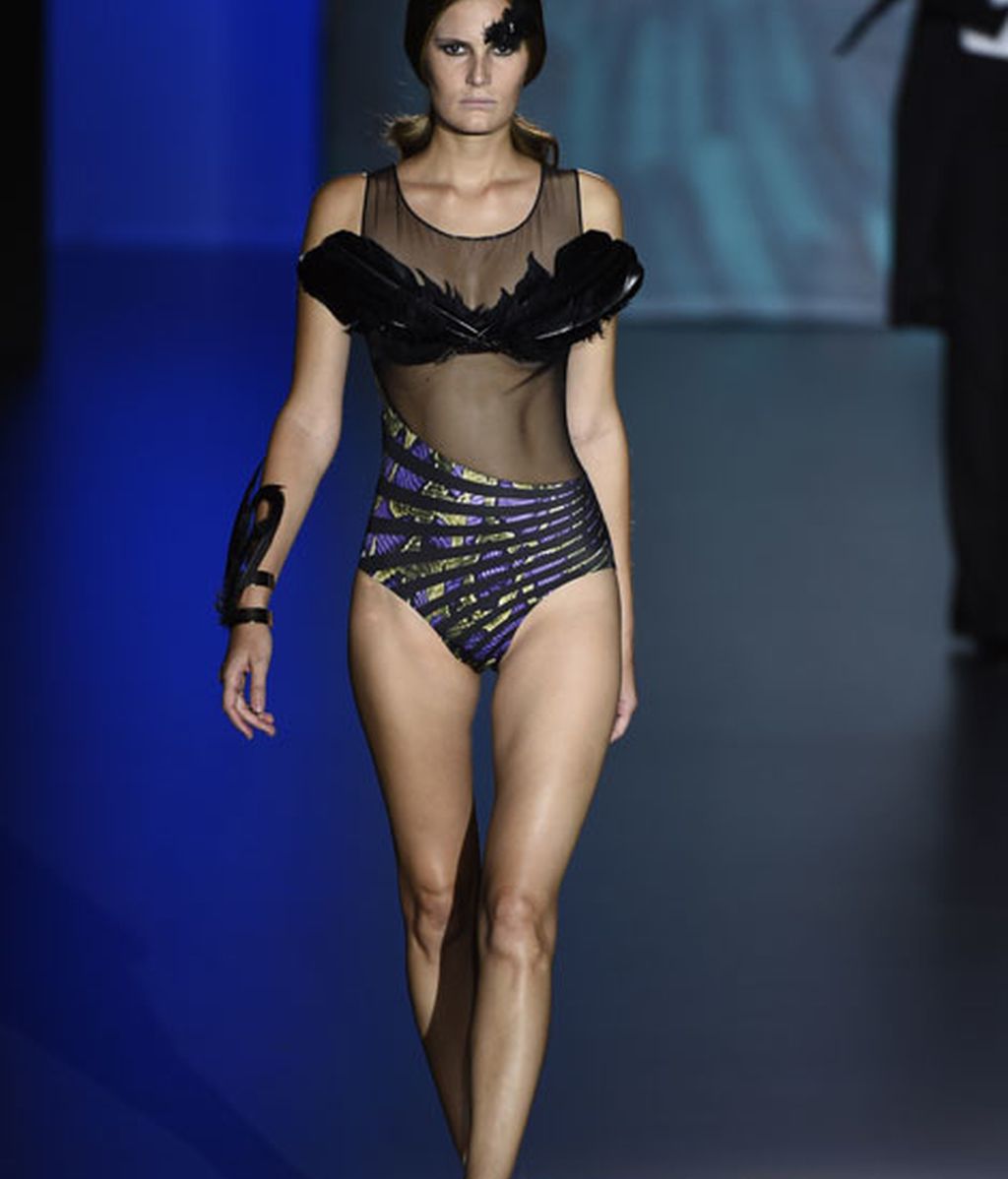 Un verano de plumas blancas y negras