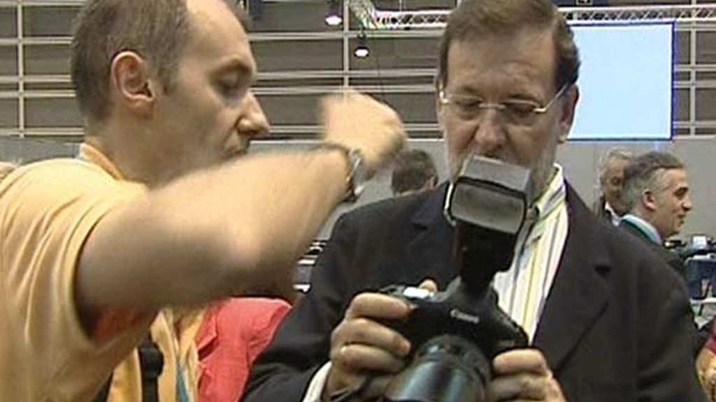 Llegada de Rajoy a Valencia