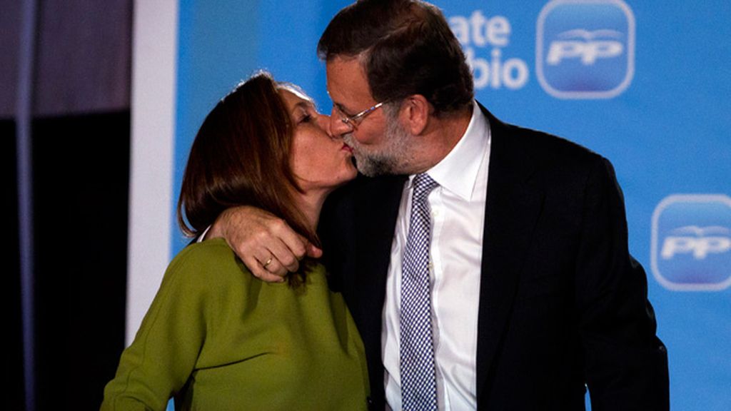 Mariano Rajoy y Elvira Fernández