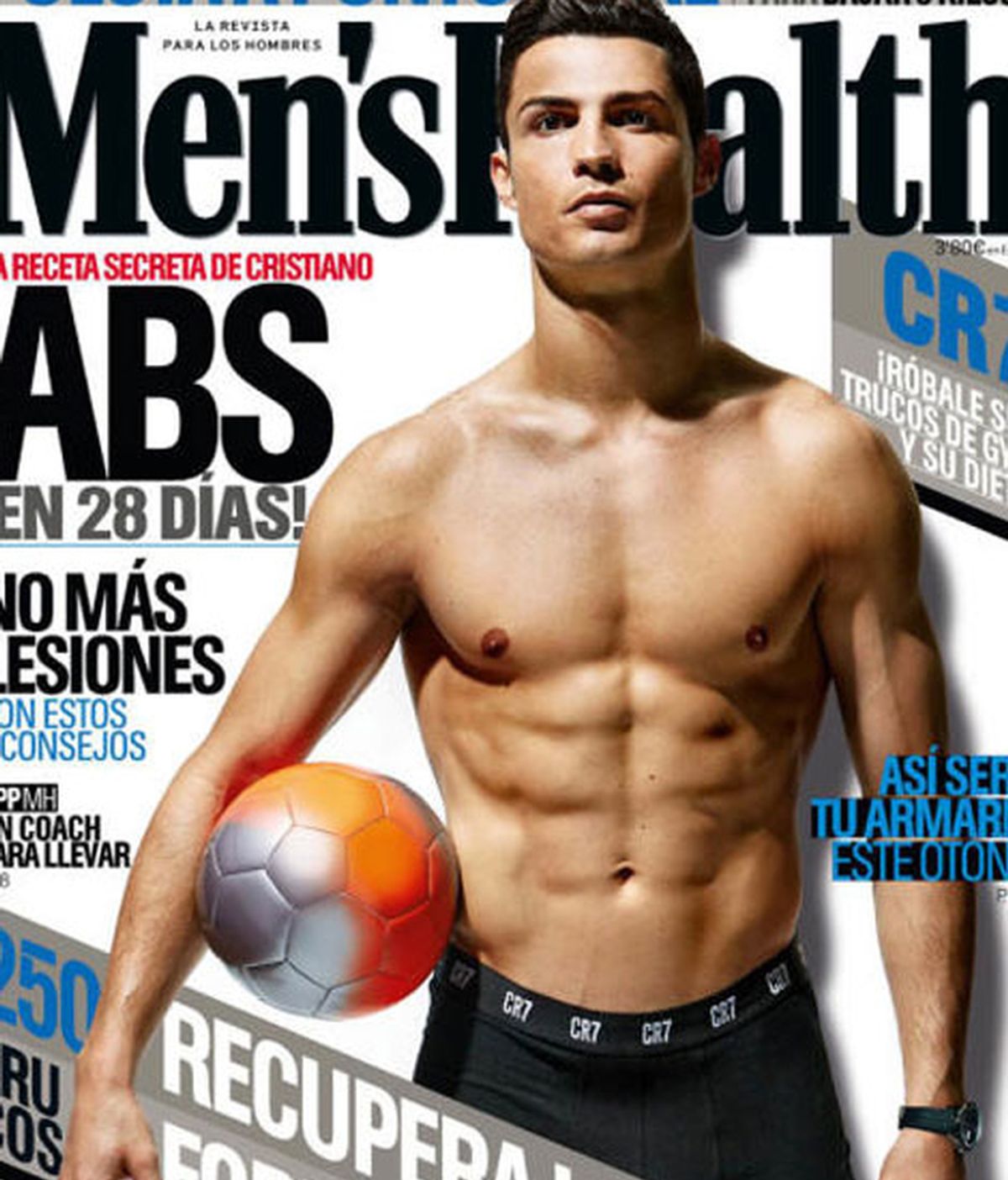 Cristiano Ronaldo, portada de Men's Health
