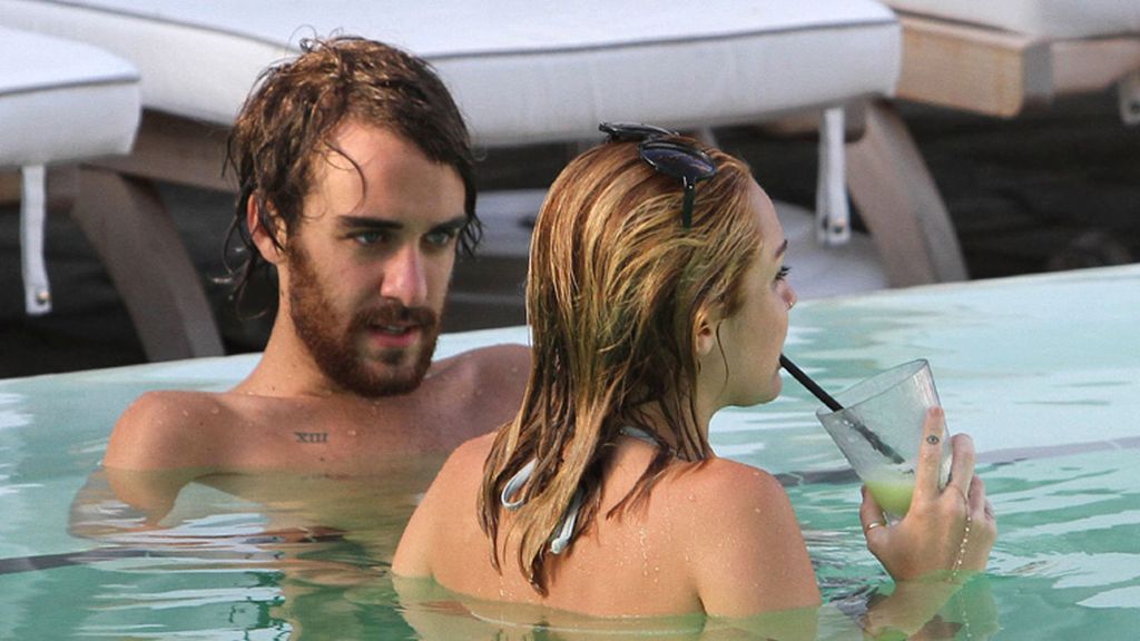 Miley Cyrus aprovecha antes de la boda