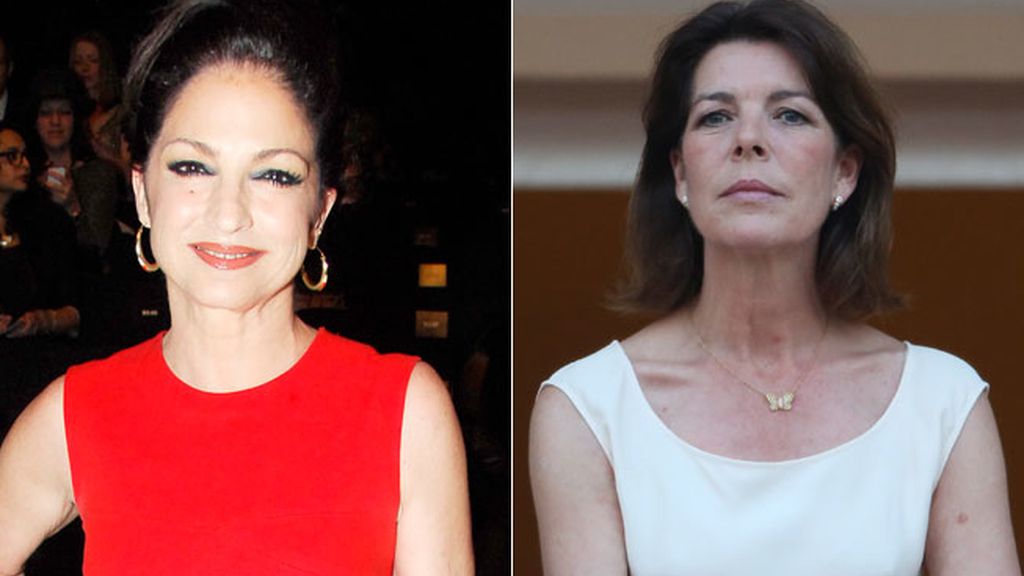 Gloria Estefan y Carolina de Mónaco, 55