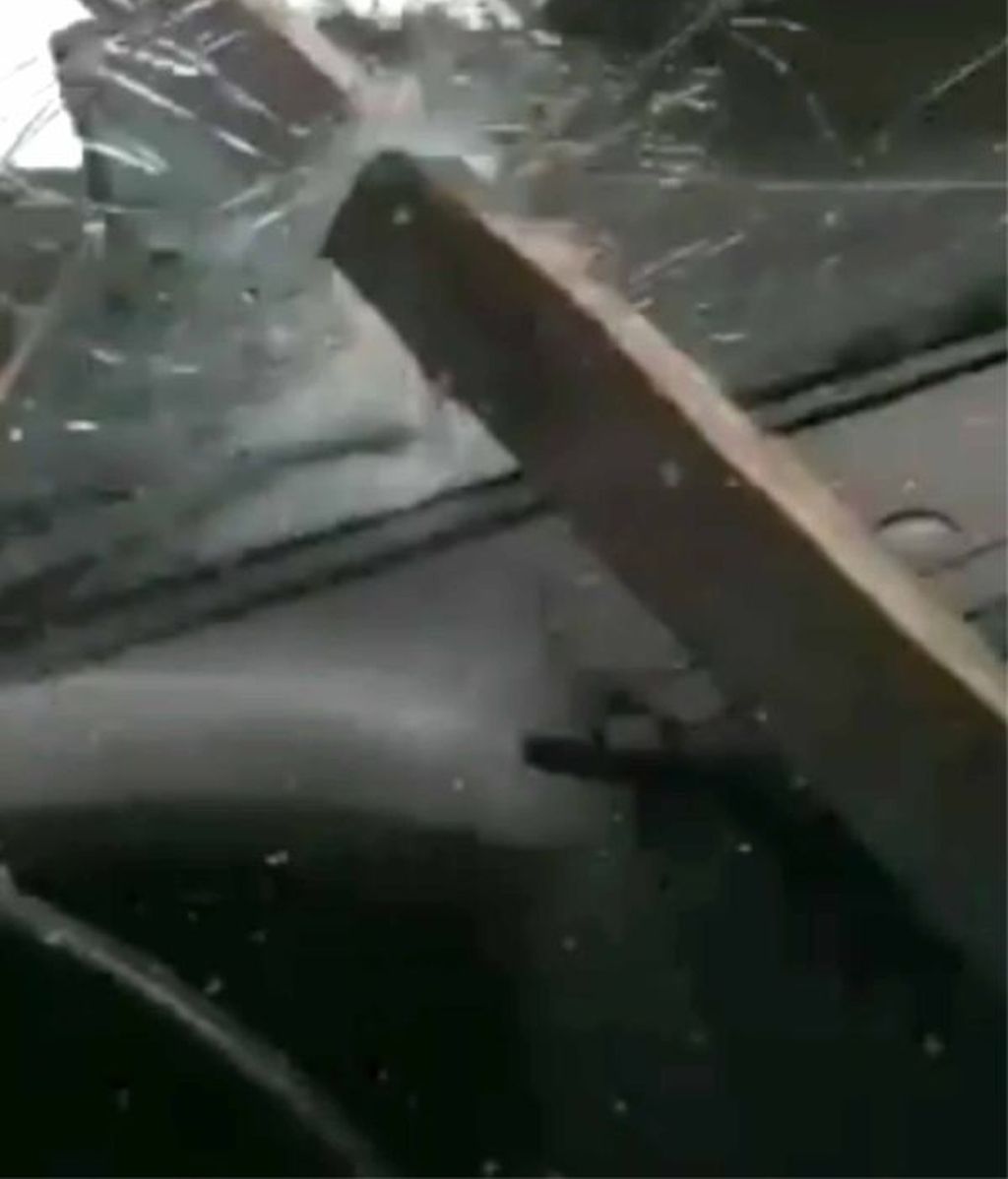 Casi graba su propia muerte