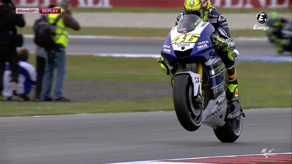 Rossi ha sido cuarto