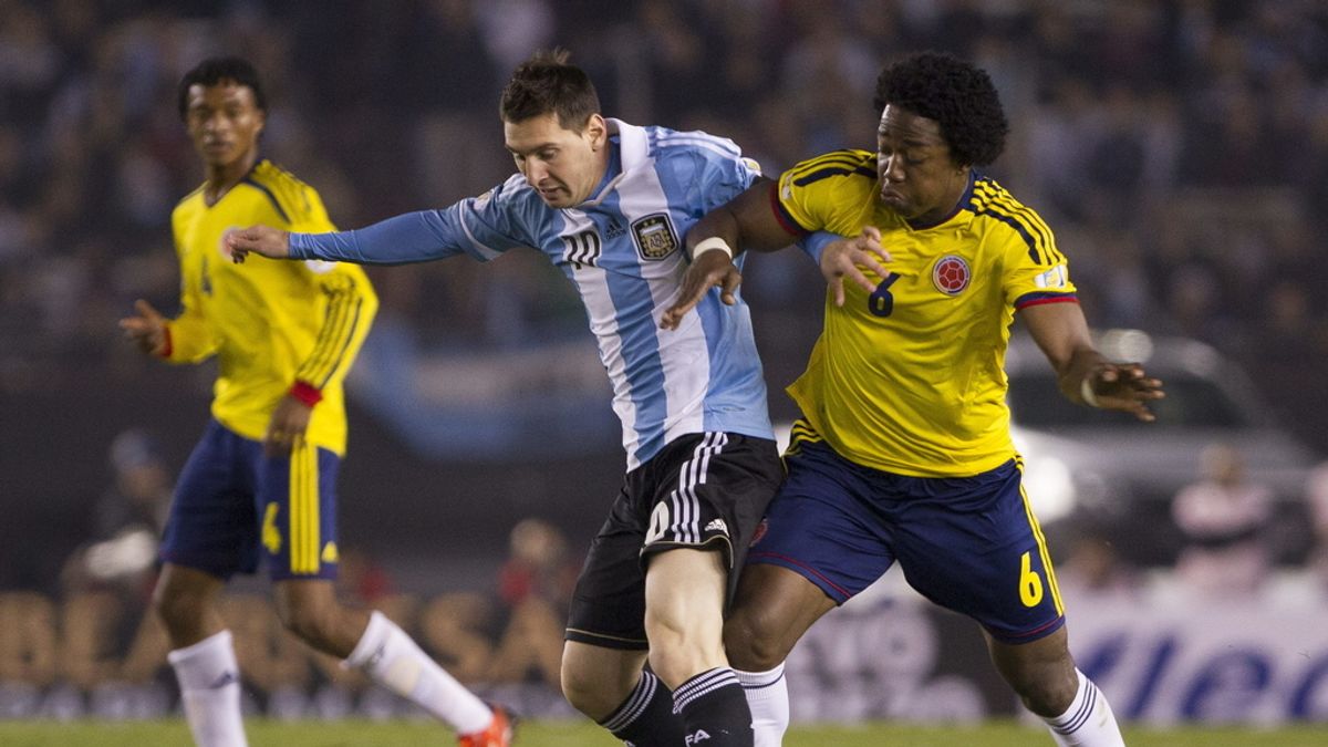 Leo Messi, con la selección de Argentina