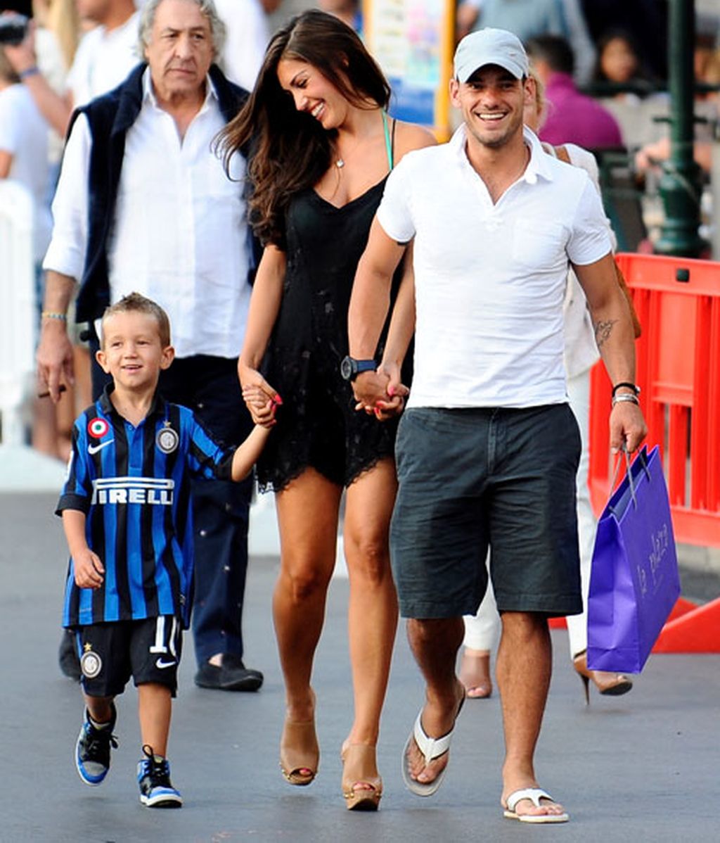 Desfile de famosos en Saint Tropez