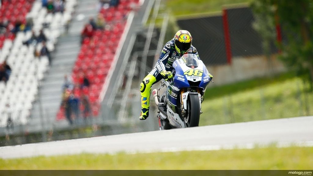 Valentino Rossi, en su territorio italiano (Mugello)
