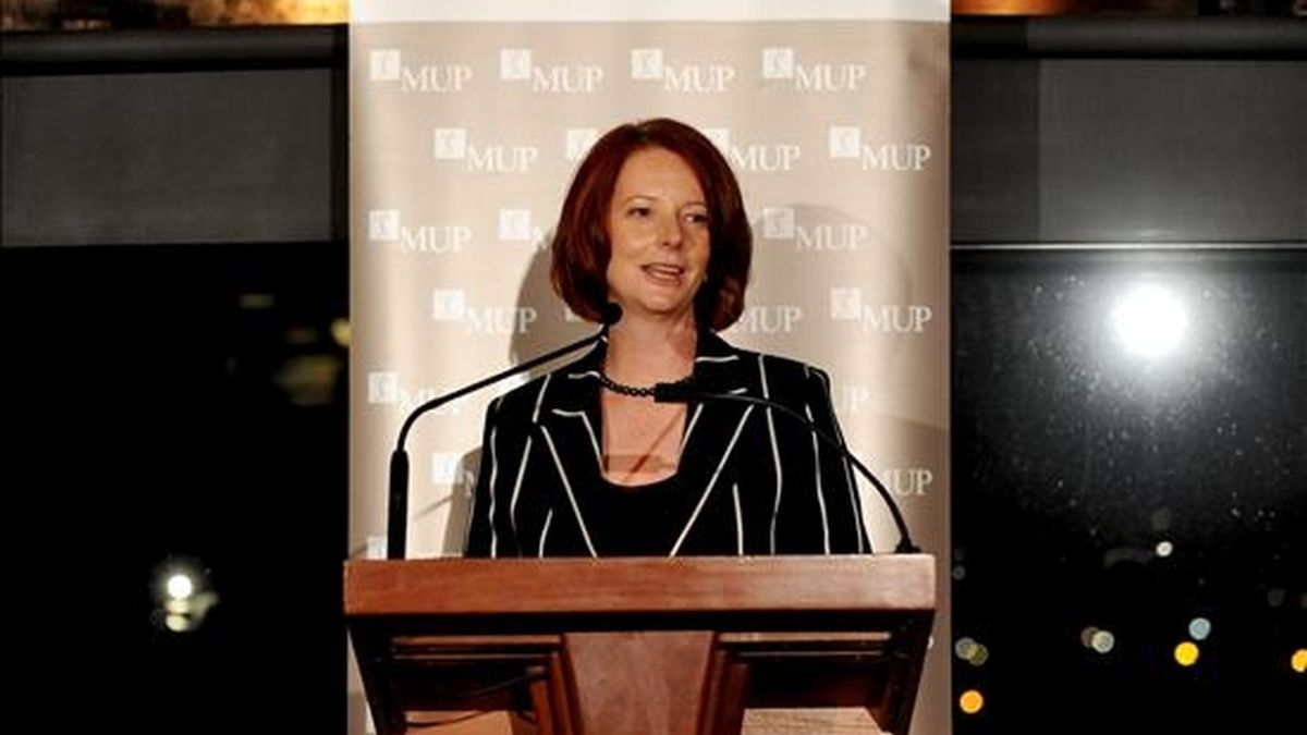 La primera ministra australiana, Julia Gillard. EFE