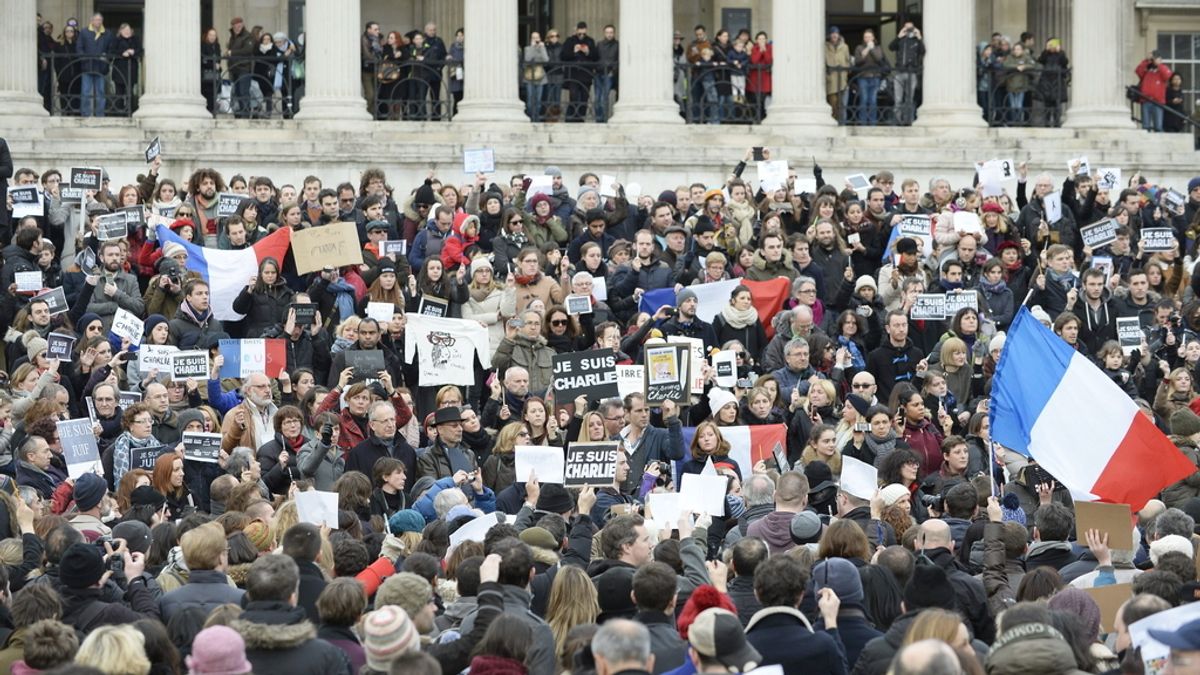 Londres se manifiesta contra el terrorismo islamista