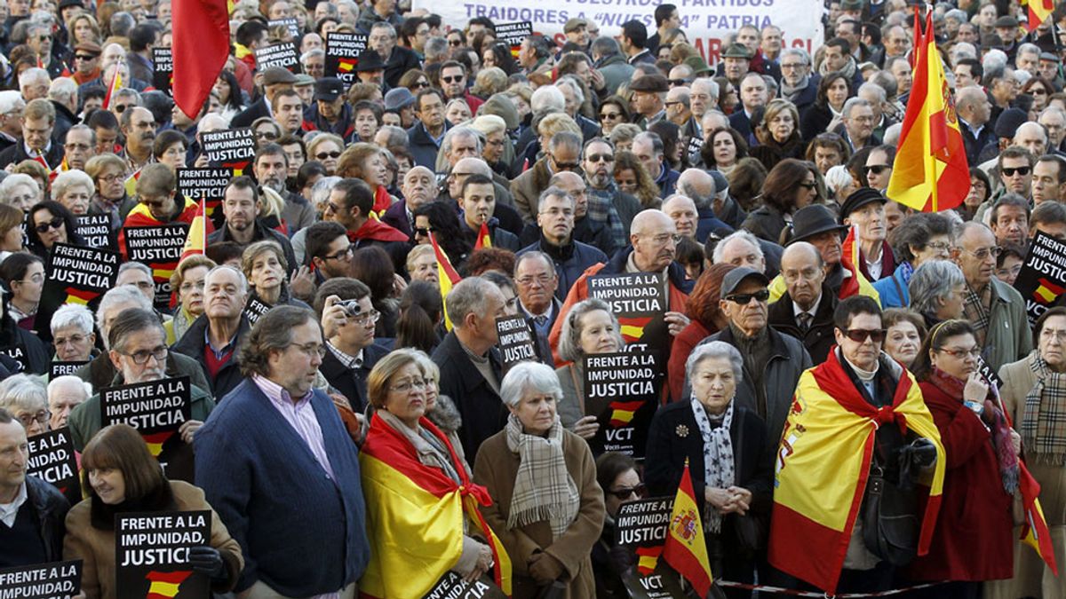 Concentración en Madrid contra las excarcelaciones masivas