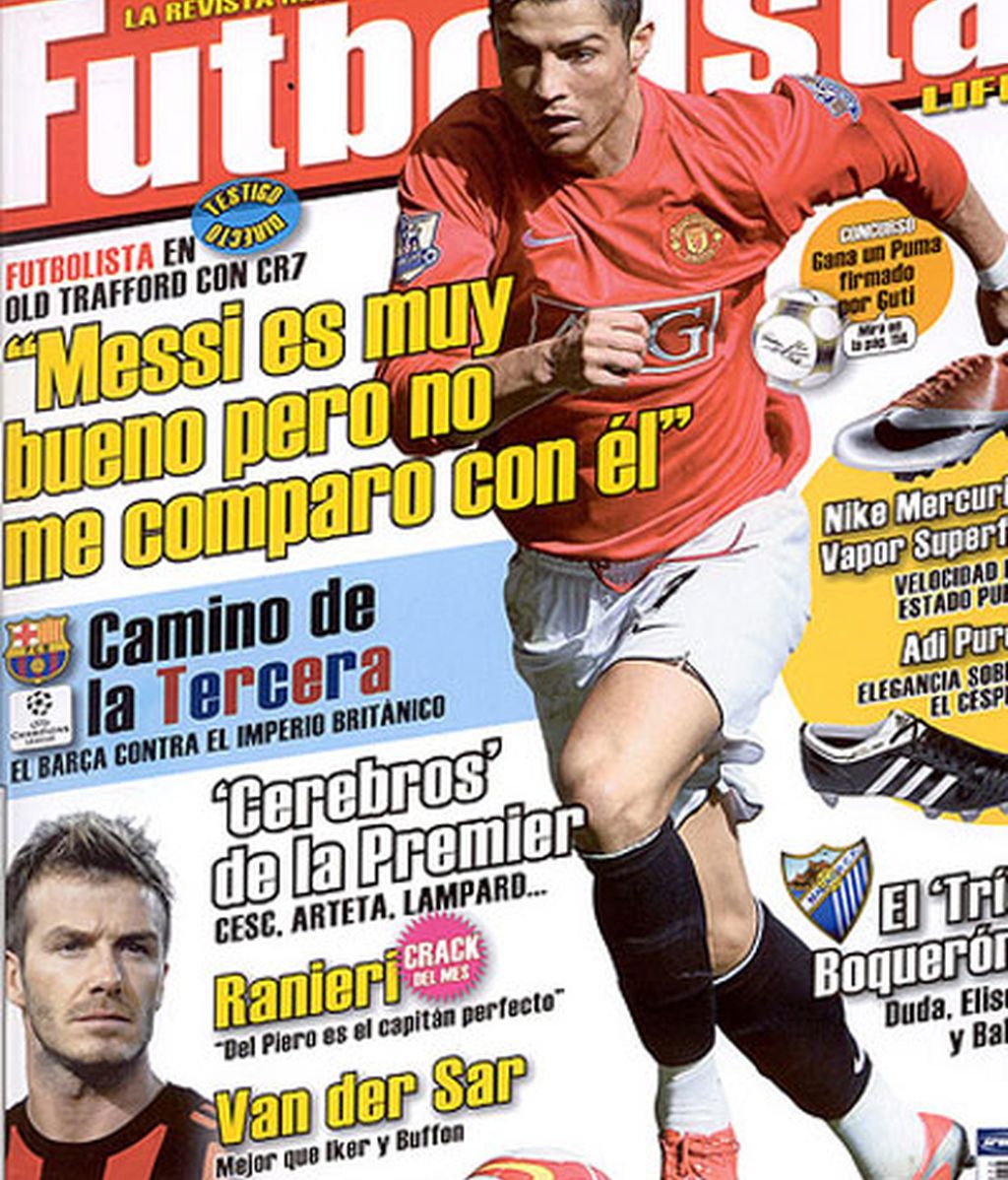 Cristiano, un hombre de portada