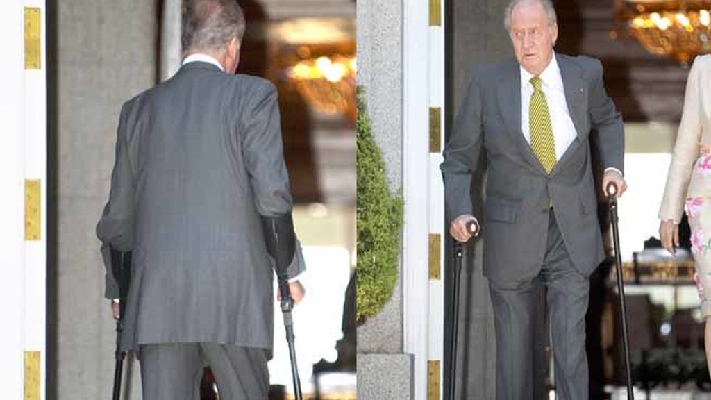 Operación de la rodilla derecha en 2011