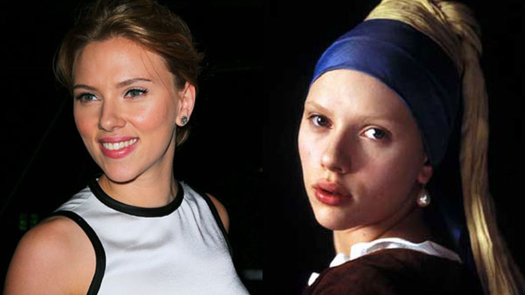 Scarlett Johansson como la protagonista de 'La joven de la perla'