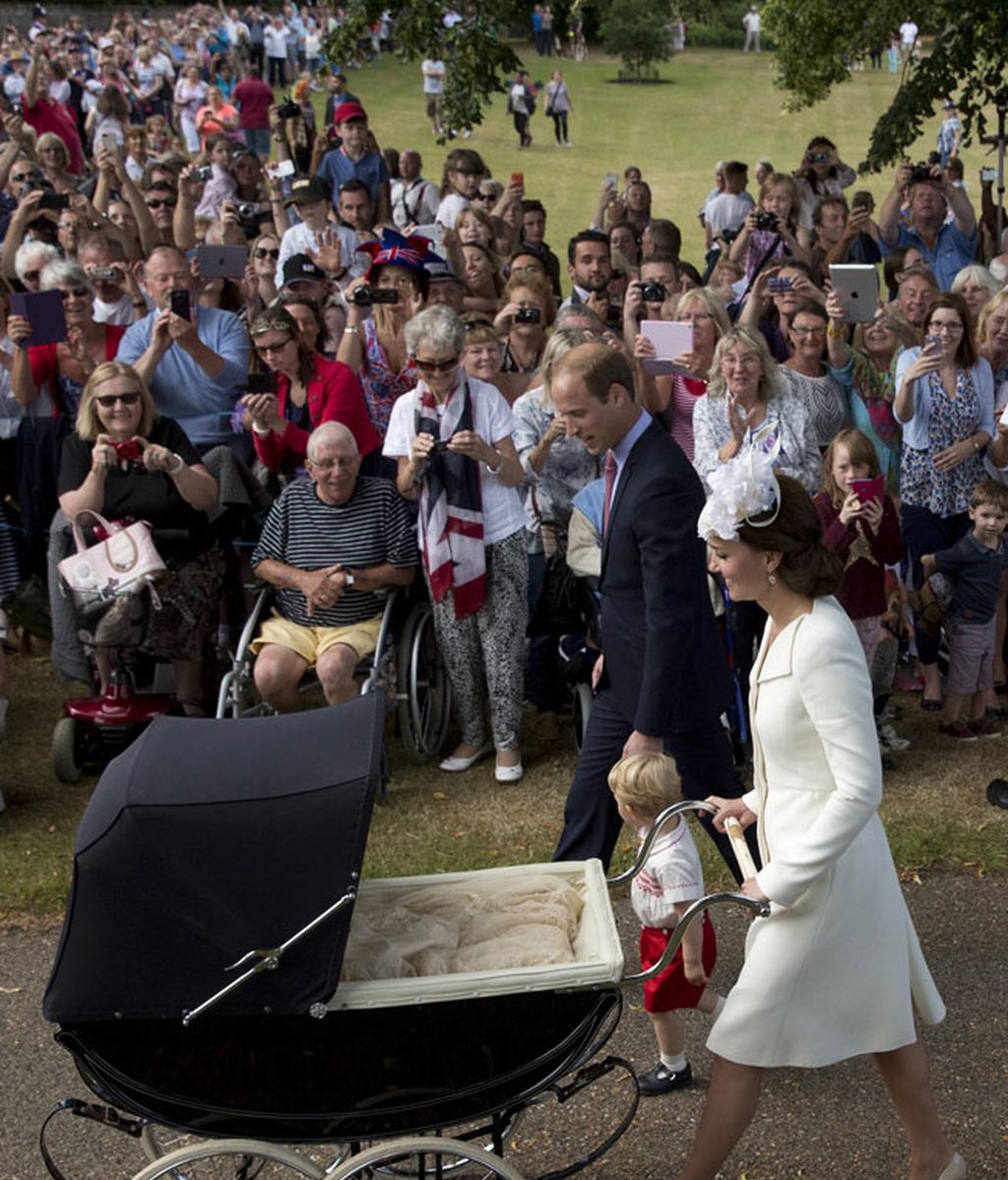 ¡Tenemos todas las imágenes del bautizo de la princesa Charlotte de Cambridge!