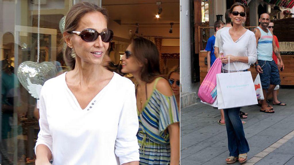 Isabel Preysler y Tamara Falcó, tarde de compras en Ibiza