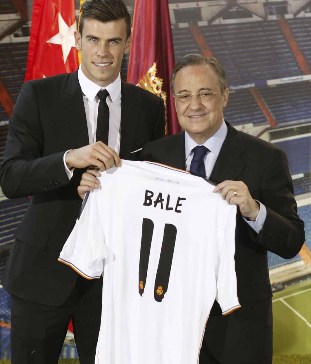 Florentino Pérez: "Bale es un jugador excepcional, con grandísimas cualidades"