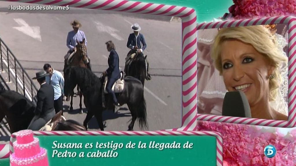 A lomos de un caballo sin despeinarse