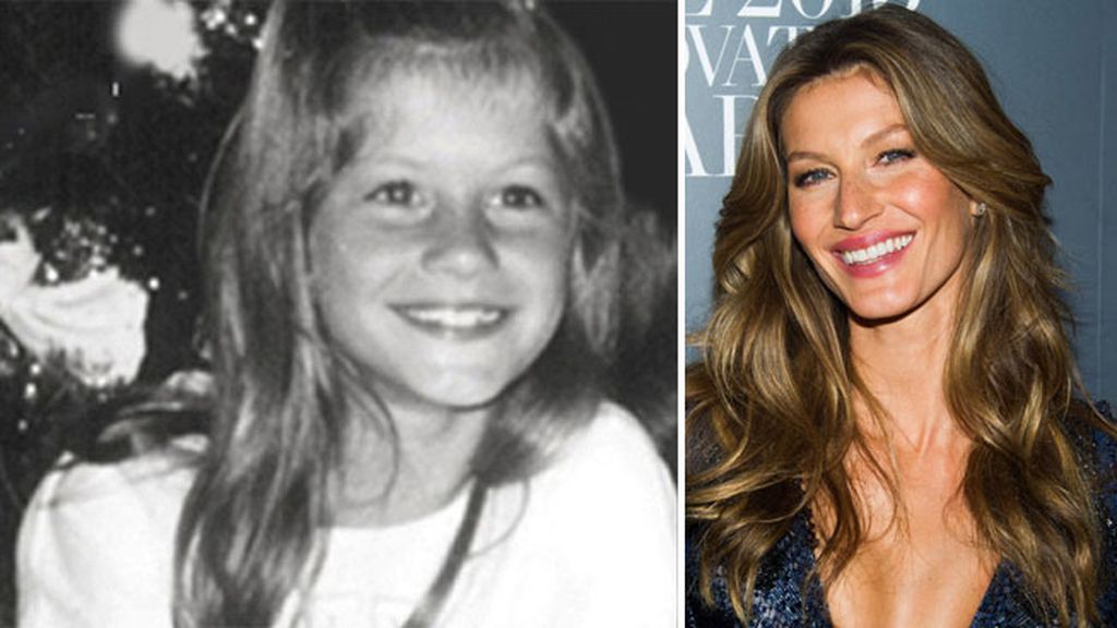 Gisele Bündchen en el "túnel del tiempo"
