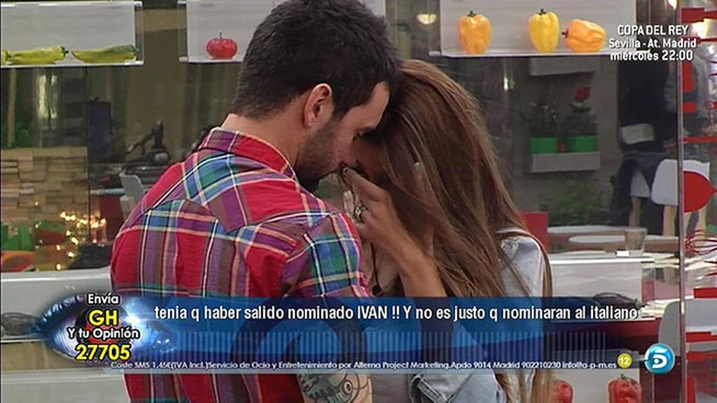 Aunque han intentado distanciartes, los dos concursantes están cada día más juntos