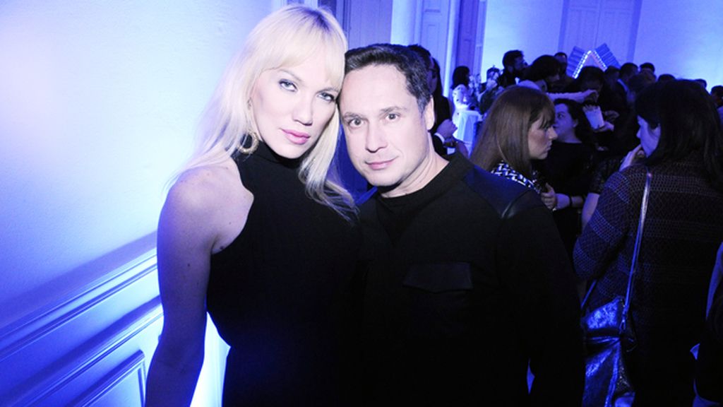 Los galeristas Topacio Fresh e Israel Cotes