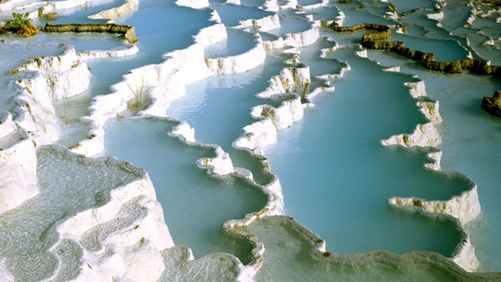 Travertines, Pamukkale, Turquía