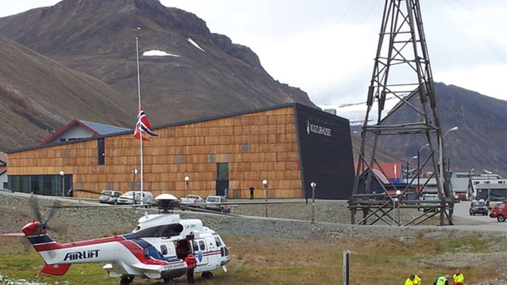 Los heridos fueron trasladados en helicóptero