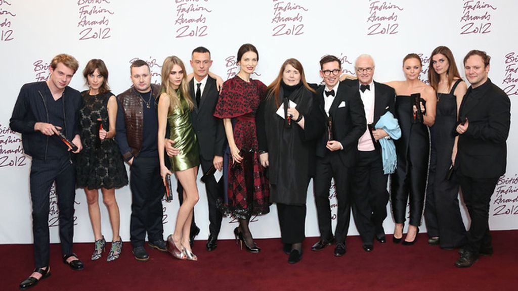 Los premiados en los British Fashion Awards 2012
