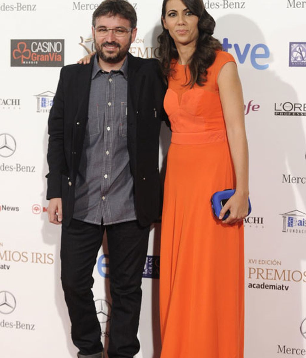 Los periodistas Jordi Évole y Ana Pastor