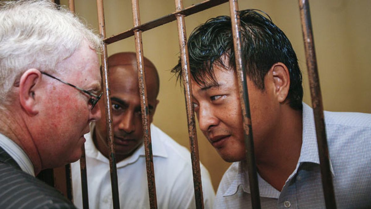 Andrew Chan y Myuran Sukumaran, presos austrlianos que esperan en el corredor de la muerte en Indonesia