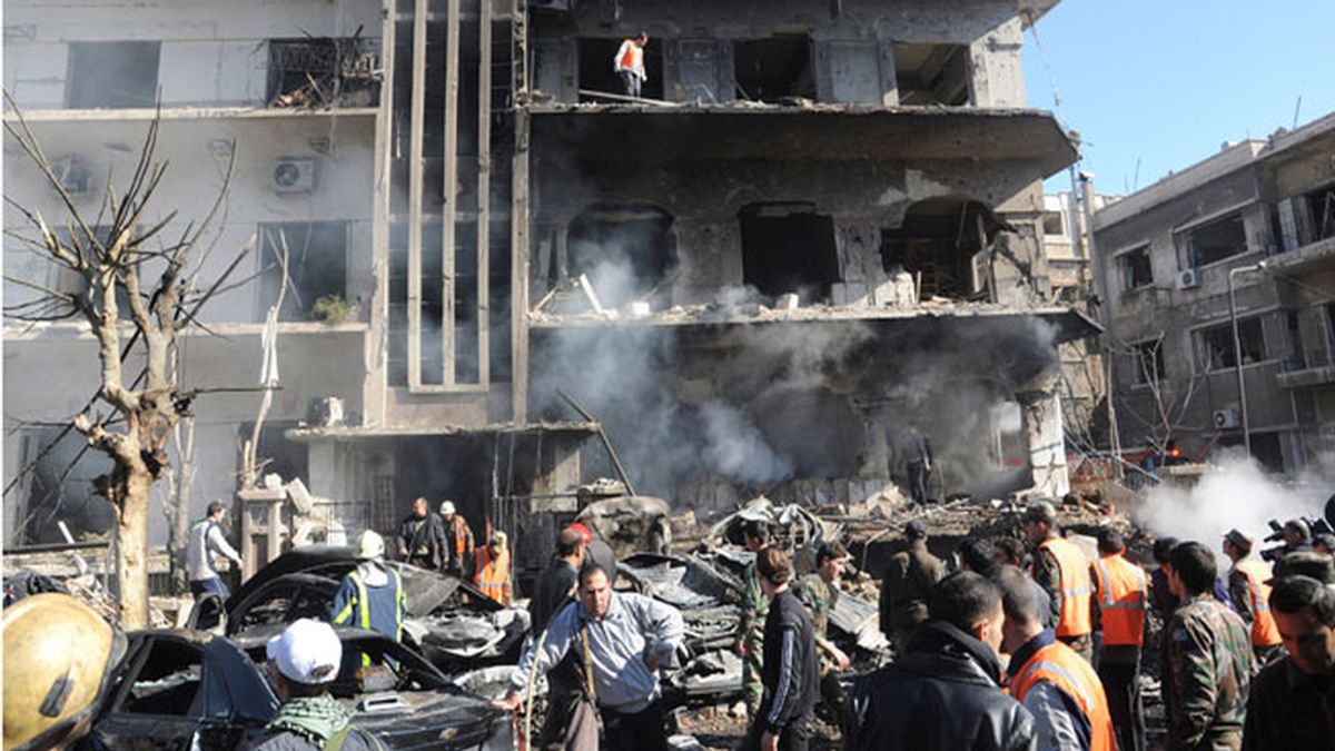 Explosiones en Damasco