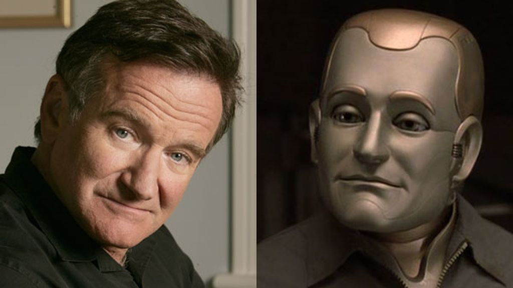 Robin Williams como 'El hombre bicentenario'