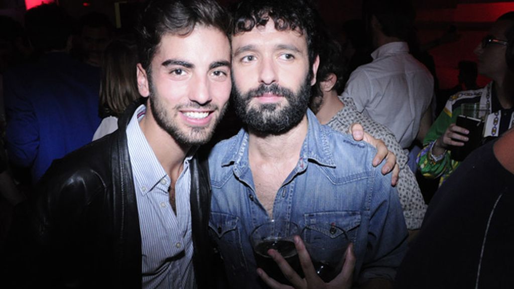 Raúl Luna y el director de "8 citas", Rodrigo Sorogoyen.