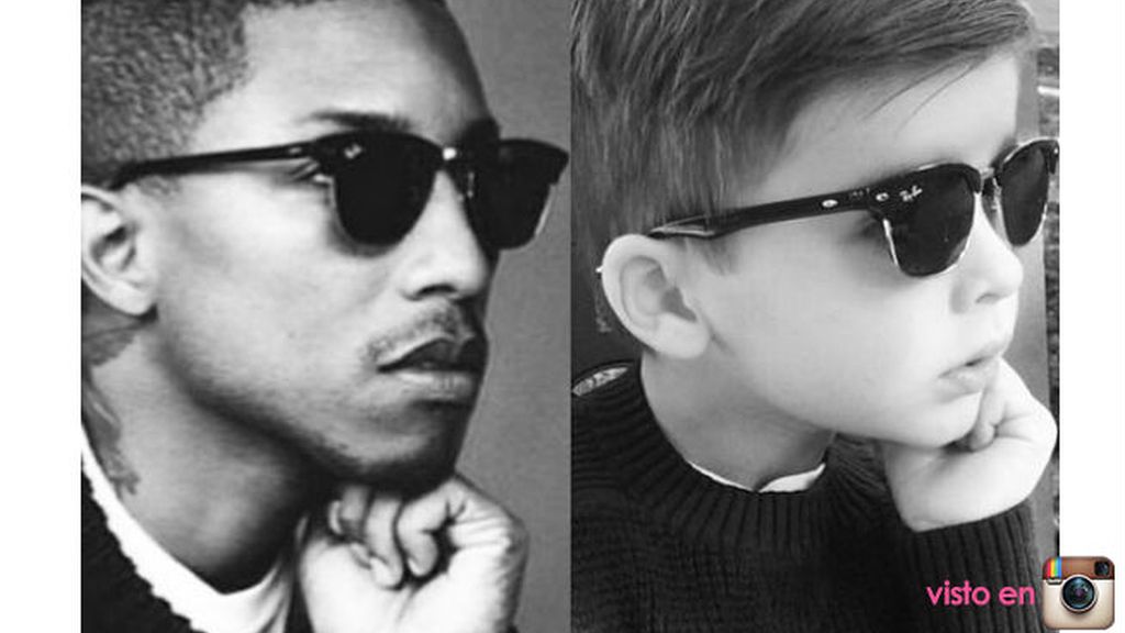 Normal que las marcas se lo rifen con estas poses a lo Pharrell Williams