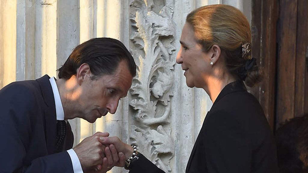 La infanta Elena también quiso mostrar su apoyo