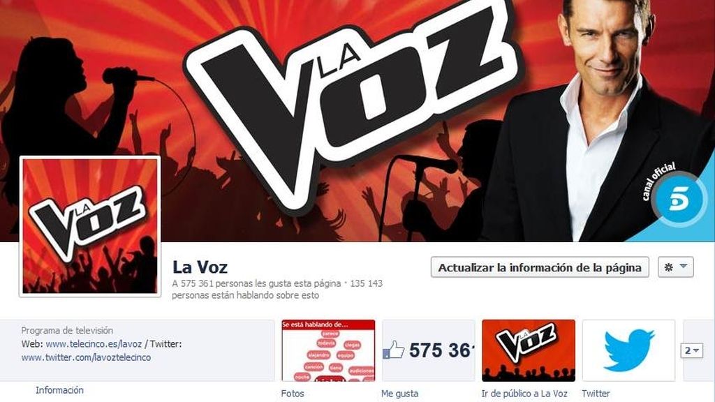 facebook la voz