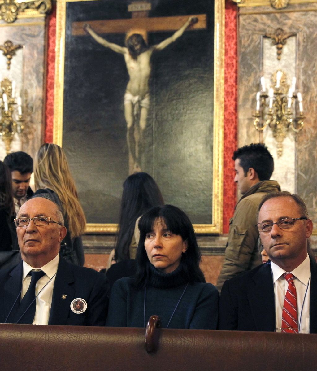 Los padres y el abuelo de Marta del Castillo