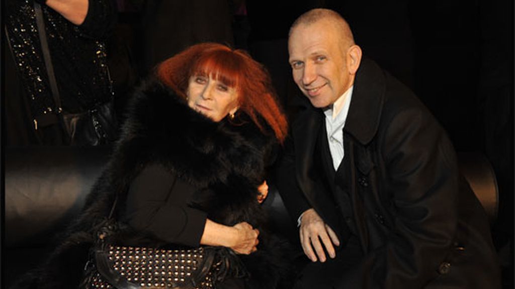 SONIA RYKIEL CON JEAN PAUL GAULTIER
