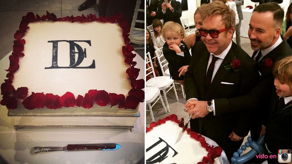 '#ShareTheLove': Elton John y David Furnish se casan y lo narran a través de las redes