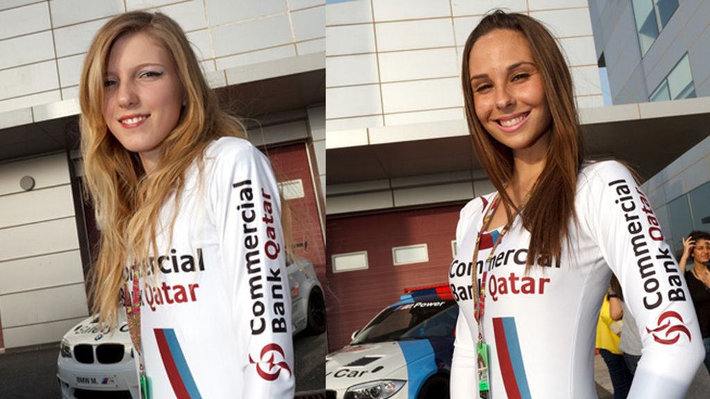 Las chicas del Paddock en Qatar