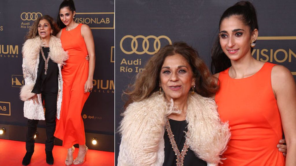 Alba y Lolita Flores, sobrina y tía, posaron juntas en los Ondas