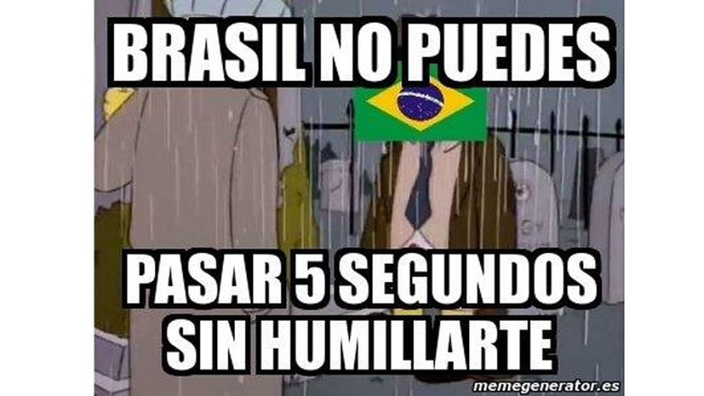 Los memes de Twitter se ceban con Brasil